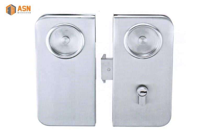 Chốt cửa nhôm kính