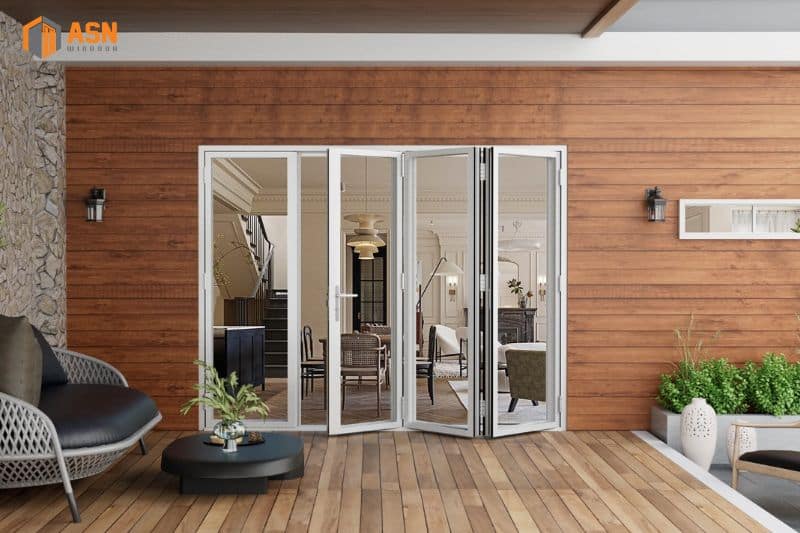 cửa nhôm kính cường lực