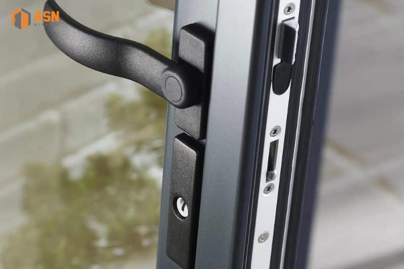 Mẫu cửa nhôm 2 cánh hệ 55