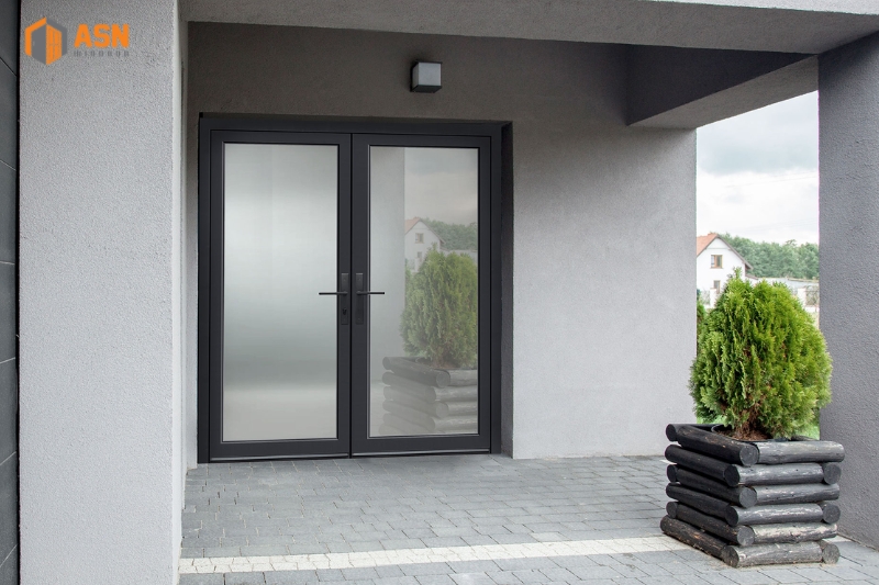 Cửa nhôm Xingfa kính cường lực