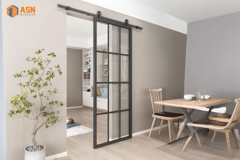 cửa lùa ray treo