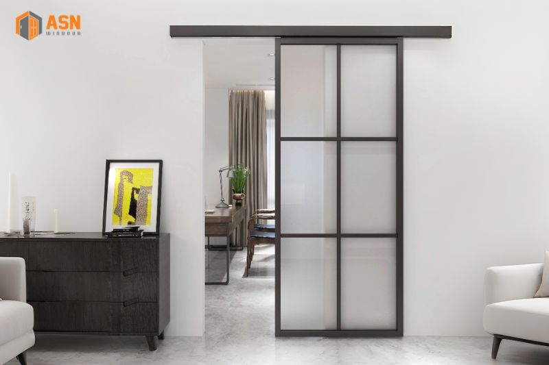 cửa lùa ray treo
