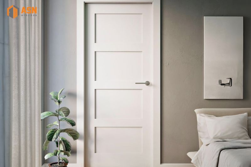 Giá cửa nhôm phòng ngủ 1 cánh
