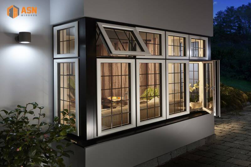 Kích thước cửa sổ 4 cánh