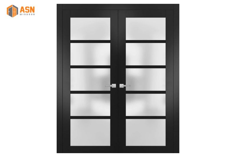 Mẫu cửa nhôm 2 cánh đẹp nhất
