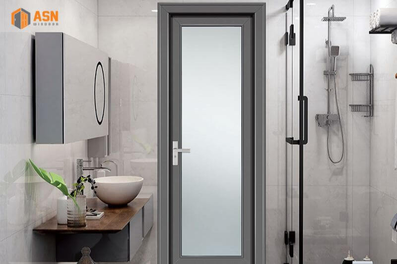 mẫu cửa nhôm nhà tắm đẹp