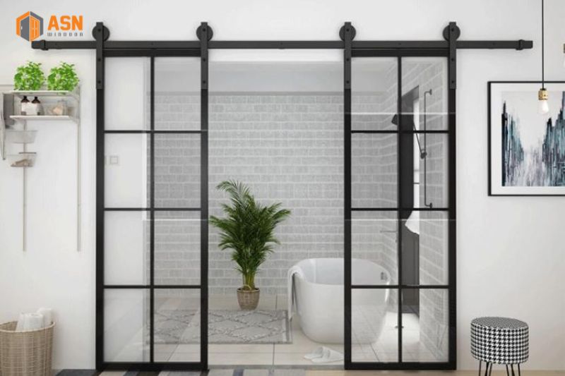 cửa lùa nhà tắm