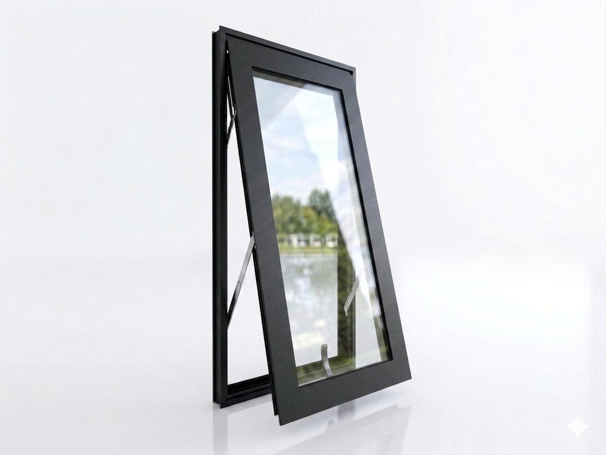 CỬA SỔ MỞ HẤT 55 ANODIZED-ED