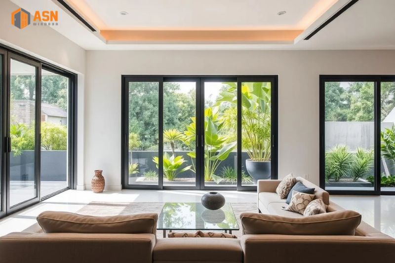 cửa kính xingfa 4 cánh