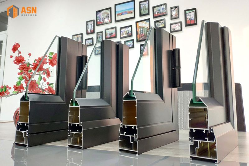 cửa nhôm hệ 55