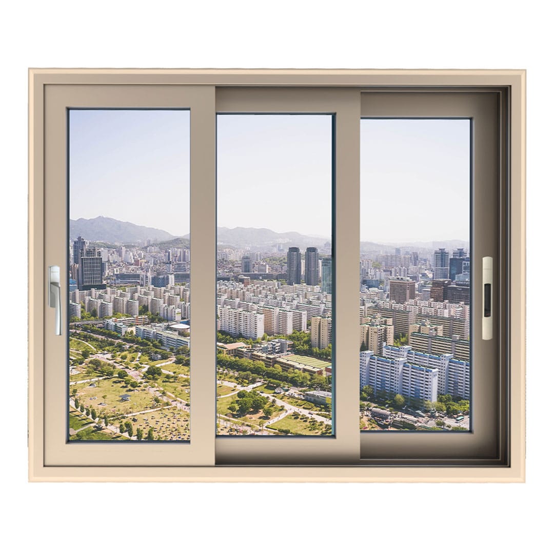 CỬA SỔ 3 CÁNH MỞ LÙA NHÔM XINGFA HỆ CLASS A - HỆ A72