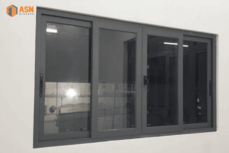 giá cửa sổ lùa 4 cánh xingfa hệ 55